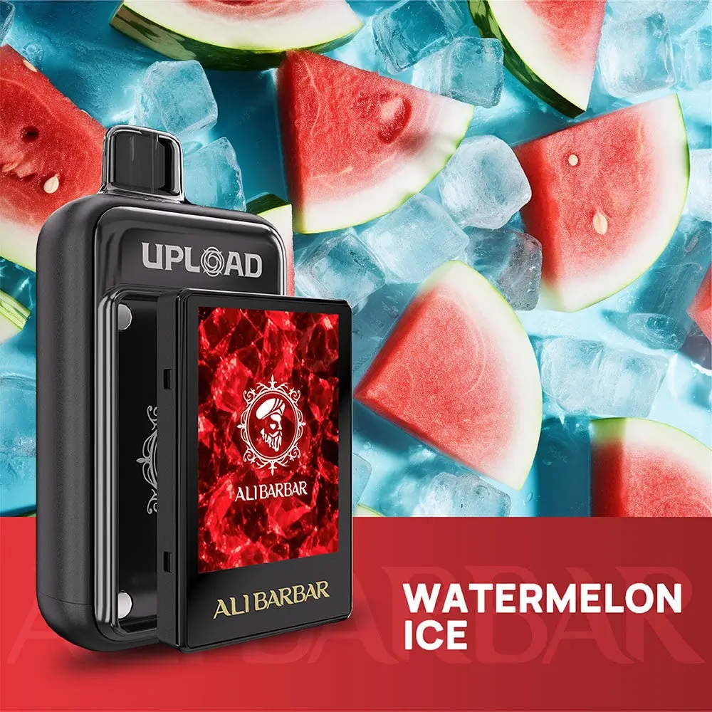 Watermelon Ice – Alibarbar Upload 25000 Puffs